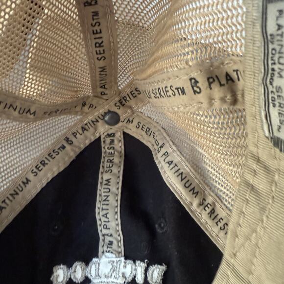 Trucker Hat Duck Dog Nation Black Tan Platinum‎ Series One Size - Picture 7 of 7